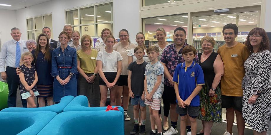 Youth Space opening at Narrandera Shire Library