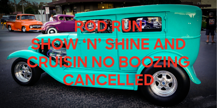 Rod Run events cancelled