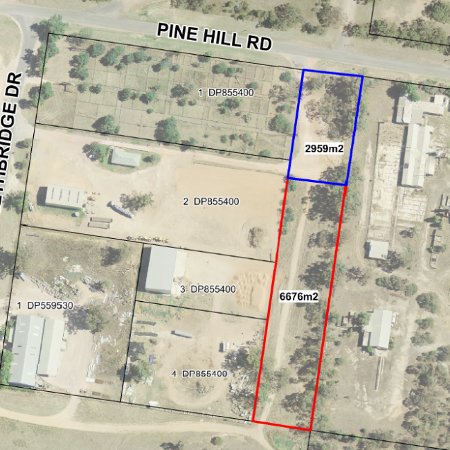 Pine Hill Road Proposed Suvdivision